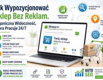 jak wypozycjonować sklep bez reklam SEO widoczność organiczna sklep katalogi sklepów AutoSEO
